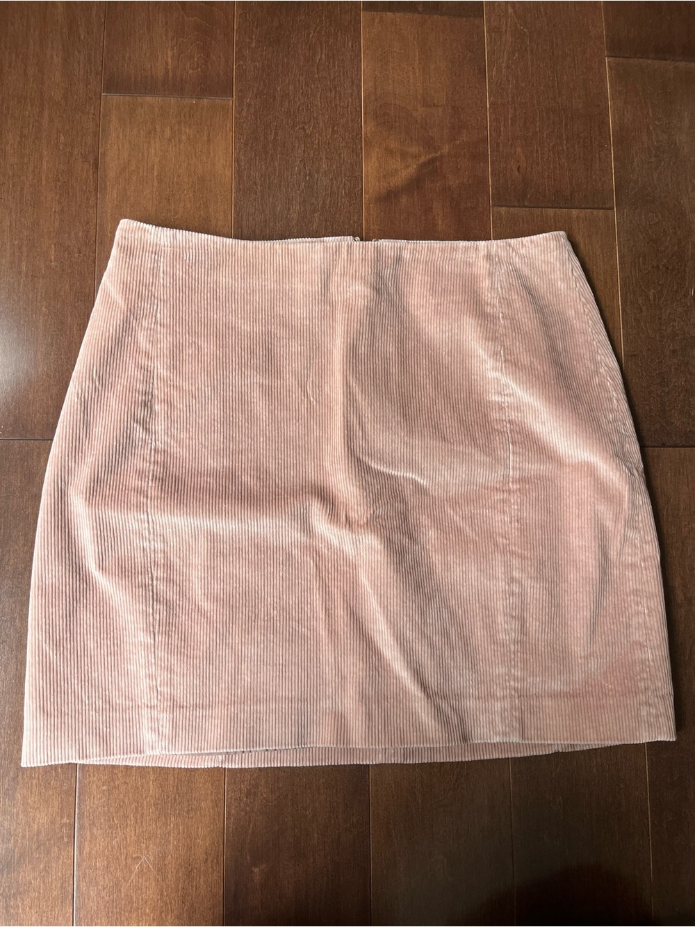 Sunday Best Blush Pink Corduroy Mini Skirt